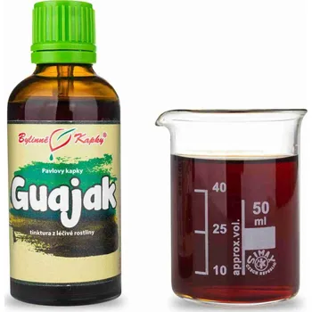 Doplněk stravy Bylinné kapky s.r.o. Guajak - Pavlovy bylinné kapky (tinktura) 50 ml