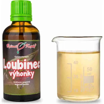 Doplněk stravy Bylinné kapky s.r.o. Loubinec výhonky - gemmoterapie (tinktura z pupenů a mladých výhonků) 50 ml |Bylinné kapky