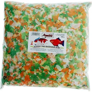 Krmivo pro rybičky Apetit - Vločky pro bazénové ryby Balení: 10 kg