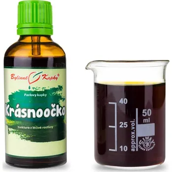 Doplněk stravy Bylinné kapky s.r.o. Krásnoočko - tinktura 50 ml - Bylinné kapky