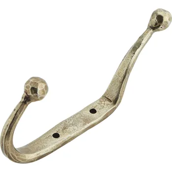 Věšák MADAM STOLTZ Kovový věšák Antique Brass