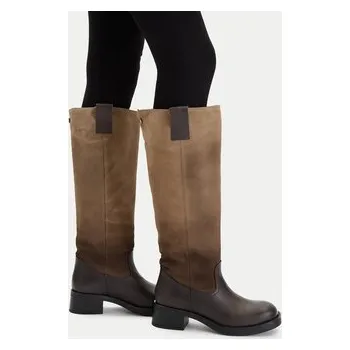 Dámské kozačky Kozačky Steve Madden Banner SM11003092 Hnědá 42