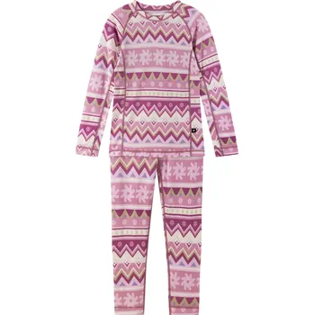 Set dětského termoprádla Reima Taitoa - Grey Pink 90