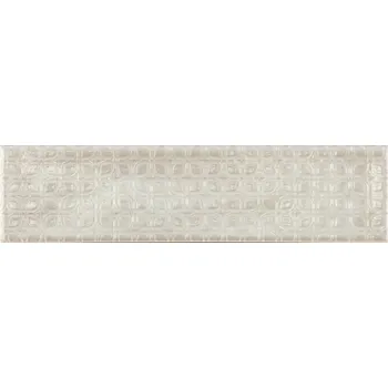 Obklad Prissmacer Cerámica, S.L.U. Rain Bianco 7,5x30x0,8 lesk dekor