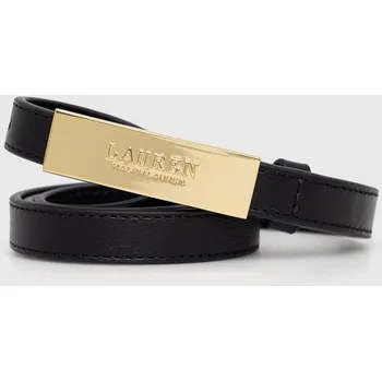 Módní doplněk Kožený pásek Lauren Ralph Lauren 412873090001 černá 99X, vel. XL