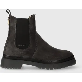 Dámská obuv Semišové boty Gant Aligrey 27553441.G86 šedá 90X, EUR 41