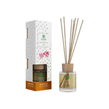 Aroma difuzér Green idea ​Ratanové vonné tyčinky - Lotos květ
