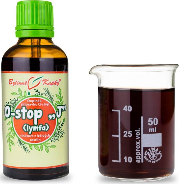 Bylinné kapky s.r.o. Onko "J" - lymfa tinktura 50 ml | Bylinné kapky