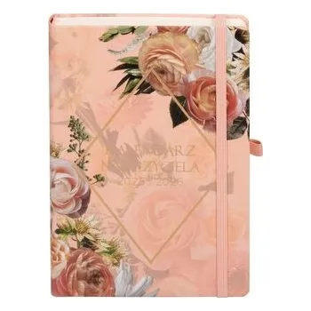 Diář Kalendarz 2025/2026 A5 nauczyciela DNS Róże