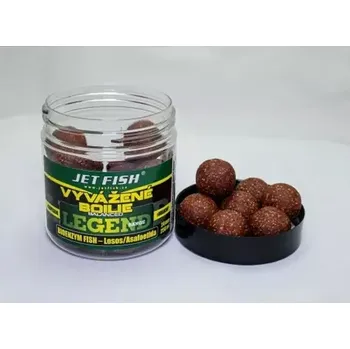 Boilies Jet Fish Vyvážené boilies Legend Range Bioenzym Fish + Losos/Asa 250ml 24mm (000353)