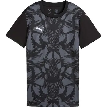 Dámské oblečení Dámské sportovní triko Puma TEAMULTIMAT W M Černá, Šedá, Bílá