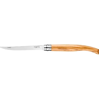 Kuchyňský nůž Opinel Effilé Olive N°15 zavírací nůž 15 cm, 002608