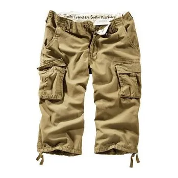 Pánské kalhoty 3/4 kalhoty Trooper Legend - béžové, L