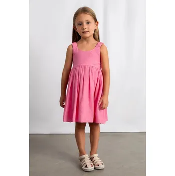 Dětská móda Dívčí šaty Mayoral 3925.6D.Mini.PPY2 růžová 30X, vel. 128