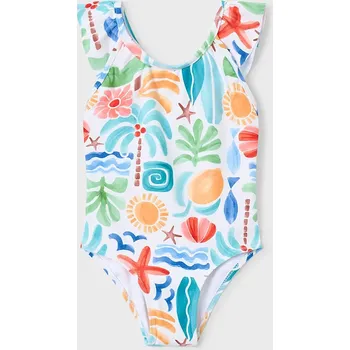 Dívčí oblečení Jednodílné dětské plavky Mayoral 3738.6P.Mini.PPY2 vícebarevná MLC, vel. 128