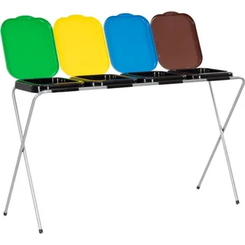 Stojan na 4 odpadkové pytle SPRINGOS HA1109