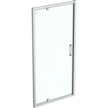 Sprchové dveře Ideal Standard Connect 2 - Pivotové sprchové dveře 100 cm, silver bright/čiré sklo K9272EO