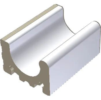 Stavebniny RAKO Pool - Přelivový žlab bílá 20x15, XPP54023