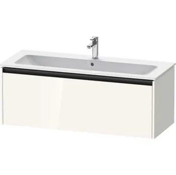 Koupelnový nábytek Duravit Ketho.2 - Umyvadlová skříňka 44x121x48 cm, 1 zásuvka, lesklá bílá K25065022220000