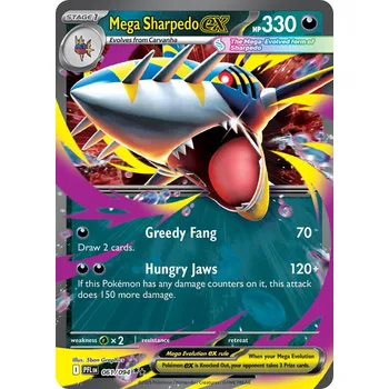 Sběratelská karetní hra Mega Sharpedo ex PFL 061