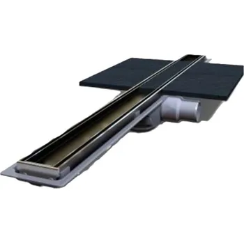 Odvodňovací žlab I-Drain Linear 54 ABS - Plastový sprchový žlab PRO, délka 80 cm, s hydroizolací IPABS4M08001X1