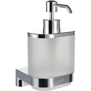 Dávkovač mýdla Ravak Chrome - Dávkovač mýdla s držákem, sklo/chrom X07P1367