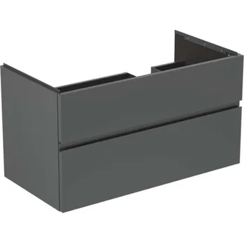 Nábytek Ideal Standard Finesse - Umyvadlová skříňka 100x51x55 cm, 2 zásuvky, matný antracit E3446Y2