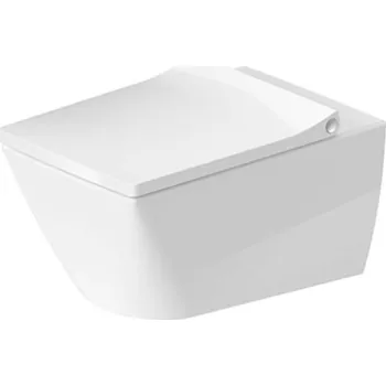 Klozet Duravit Viu - Závěsné WC, Rimless, HygieneGlaze, bílá 2511092000
