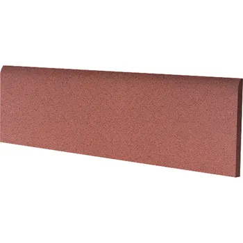 Dlažba RAKO Taurus Granit - Sokl červená 30x8, TSAKF082