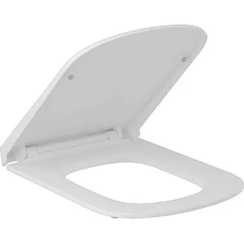 WC sedátko Kludi Resa S - WC sedátko Slim, SoftClosing, QuickRelease, matná bílá 27WCS53