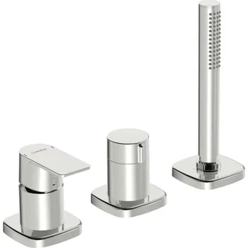 Vodovodní baterie Hansa Stela - Baterie na okraj vany, 3-otvorová instalace, chrom 57319173