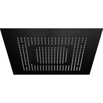 Sprchová hlavice Steinberg 390 - Hlavová sprcha, 60x60 cm, 3 proudy, matná černá 390 6610 S