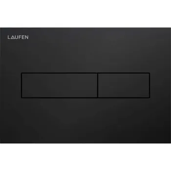 Splachovací tlačítko Laufen INEO - Ovládání splachování, matná černá H9001117160001