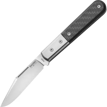 kapesní nůž Lionsteel Clip M390 čepel, rukojeť z uhlíkových vláken, Ti bolster a vložky CK0112 CF