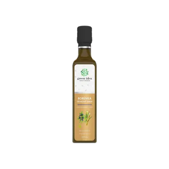 Zdraví Green idea Borůvka sirup - třtinový