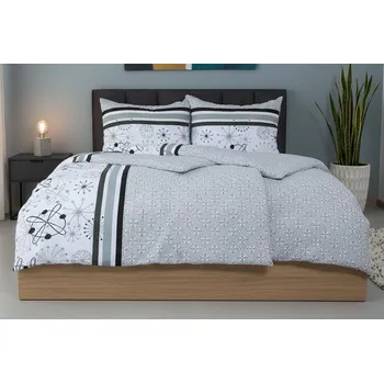 Povlečení Povlečení mikrosatén prodloužené PAULA bílé