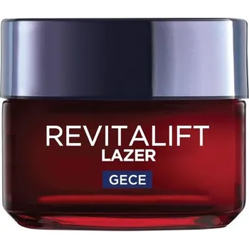 L'Oréal Paris Revitalift Laser X3 Noční krém proti stárnutí s kyselinou hyaluronovou Noční krém 50 ml