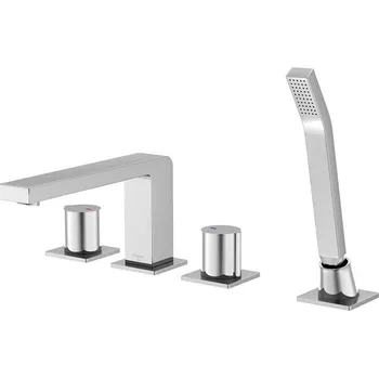 Vodovodní baterie Steinberg 120 - Baterie na okraj vany, 4-otvorová instalace, chrom 120 2402 1