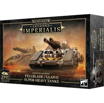 Desková hra Games Workshop Warhammer The Horus Heresy - Legions Imperialis: Fellblade / Glaive Super-heavy Tanks - Epic Scale