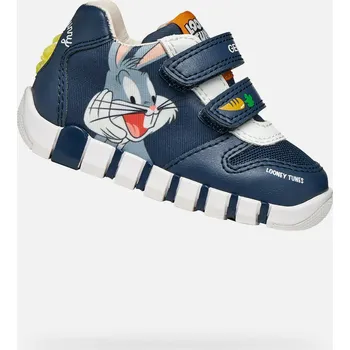Chlapecké tenisky Geox Chlapecké Tmavě modré chlapecké boty pro první krůčky Geox Iupidoo Modrá 26 (2984723)