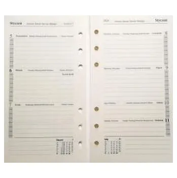 Set školních potřeb Wkład do organizera notes finanse adresy 7,5x12,5