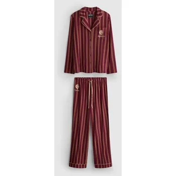 Dámské noční prádlo Pyžamo dámské pruhované Nebelvír, Harry Potter Velikost: XL