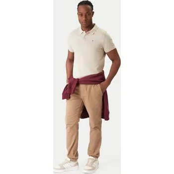 Pánské oblečení Tommy Jeans Joggers kalhoty DM0DM23102 Hnědá Regular Fit M