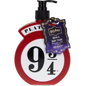 Sprchový gel Mad Beauty Harry Potter nástupiště 9 a 3/4 Hand & Body Wash sprchový gel s pumpičkou 500 ml