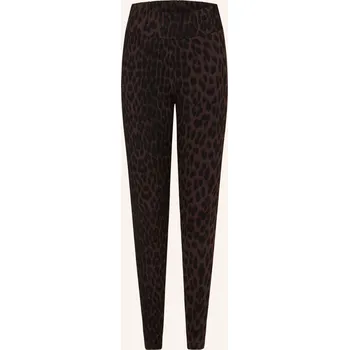 Dámské legíny Oh April Dámské Legíny Rita, tmavě hnědá / černá, 40