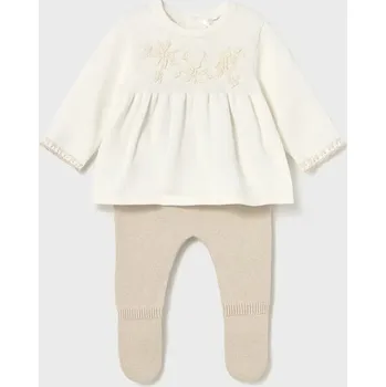 Kojenecký overall Souprava Mayoral Newborn 2553.2A.Newborn.9BYA béžová 12X, vel. 65