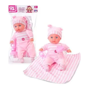 Panenka Lalka Słodki maluszek 30 cm Edu&Fun;