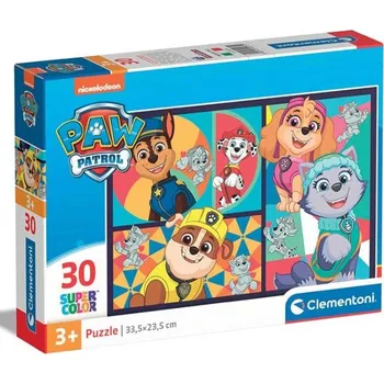 Puzzle Clementoni - Puzzle 30 Tlapková Patrola