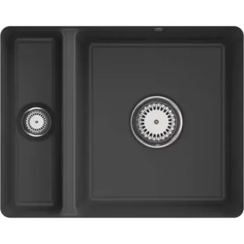 Villeroy & Boch Subway 60 - Keramický dřez 55x44 cm, CeramicPlus, grafit 675801i4