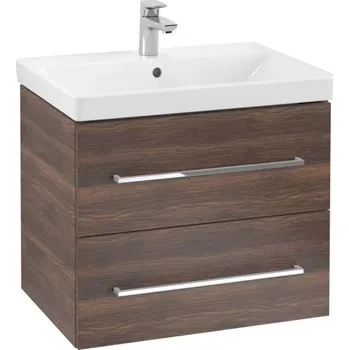Koupelnový nábytek Villeroy & Boch Avento - Umyvadlová skříňka, 63x51x45 cm, 2 zásuvky, Arizona Oak A89000VH